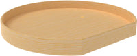 Rev-A-Shelf 32 in Natural Wood Tall Rim D-Shape Lazy Susan LD-4NW-201-32TBS-1