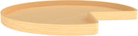 Rev-A-Shelf 32 in Natural Wood Kidney Lazy Susan Shelf Only LD-4NW-401-32-1