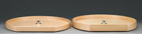 Rev-A-Shelf 20 in Wood Tall Rim D-Shape Lazy Susan LD-4NW-201-20TBS-1
