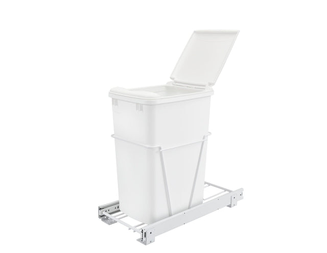 Rev-A-Shelf 35 Qrt Pull-Out Waste Container With Lid RV-12PB-LE
