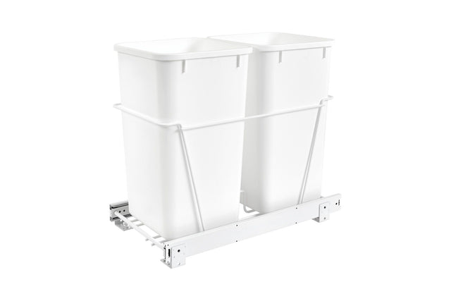 Rev-A-Shelf Double 27 Qrt Pull-Out Waste Containers RV-15PB-2S