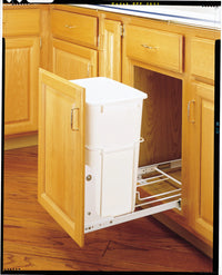 Rev-A-Shelf 35 Qrt Pull-Out Waste Containers RV-18PB-1