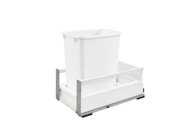 Rev-A-Shelf 35 Qrt Tandem Pull-Out Waste Container TWCSC-15DM-1