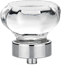 Montreuil Eclectic Crystal and Metal Knob 1007414011