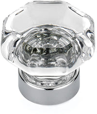 Montreuil Eclectic Crystal and Metal Knob 1007414011