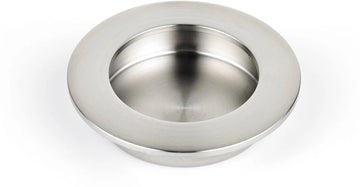Contemporary Recessed Metal Pull 340279195