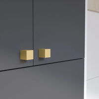 Cube Modern Aluminum Knob 798125165