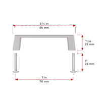 Eglinton Modern Metal Pull BP10743195