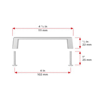 Eglinton Modern Metal Pull BP10746140