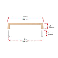 Eglinton Modern Metal Pull BP10746CHBRZ