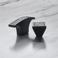 Vence Contemporary Metal and Crystal Pull BP123409614001