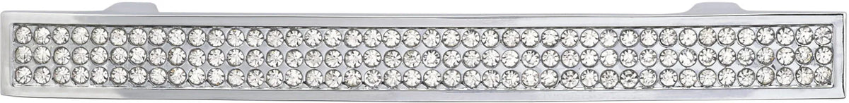 Vence Contemporary Metal and Crystal Pull BP123409614001