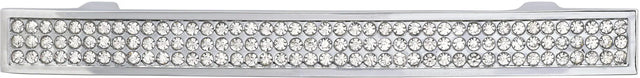 Vence Contemporary Metal and Crystal Pull BP123409614001