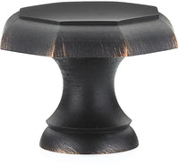 Joliette Transitional Brass Knob BP14630BORB