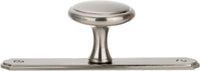 Altadore Transitional Metal Wardrobe Knob and Backplate BP228640195