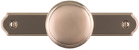 Altadore Transitional Metal Wardrobe Knob and Backplate BP228640CHBRZ