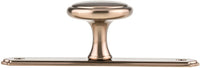 Altadore Transitional Metal Wardrobe Knob and Backplate BP228640CHBRZ