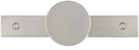 Cranston Contemporary Metal Wardrobe Knob and Backplate BP229540195