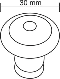 Traditional Forged Iron Knob BP260730800