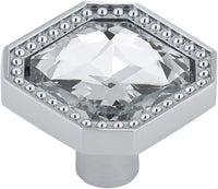 Merritt Contemporary Metal and Crystal Knob BP262603014001