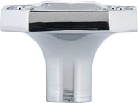 Merritt Contemporary Metal and Crystal Knob BP262603014001