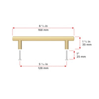 Hearst Modern Aluminum Bar Pull BP3060128160