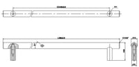 Hearst Modern Aluminum Bar Pull BP306044810