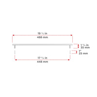 Hearst Modern Aluminum Bar Pull BP306044810