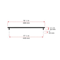Hearst Modern Aluminum Bar Pull BP3060448900