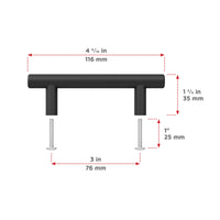 Hearst Modern Aluminum Bar Pull BP306076900