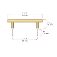 Hearst Modern Aluminum Bar Pull BP306096160