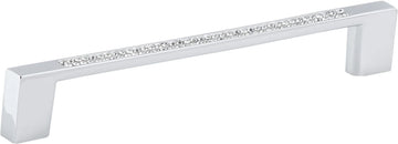Merritt Contemporary Metal and Crystal Pull BP353512814001