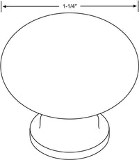 Gatineau Traditional Brass Knob BP3923140