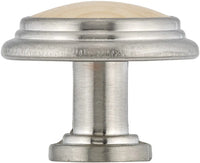 Cherbourg Traditional Metal and Wood Knob BP420195151