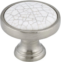 Cherbourg Eclectic Metal and Ceramic Knob BP4418195304