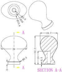Olinville Traditional Metal Knob BP444391