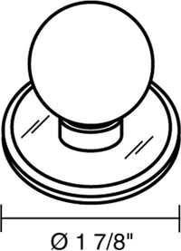 Mornac Contemporary Acrylic Knob BP50311