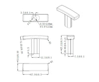 Padova Transitional Metal Knob BP65038160