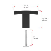 Padova Transitional Metal Knob BP65038BORB