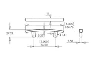 Padova Transitional Metal Pull BP65076AE