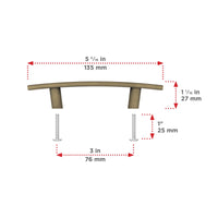 Padova Transitional Metal Pull BP65076AE