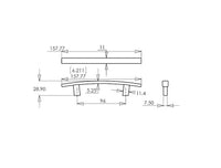 Padova Transitional Metal Pull BP65096158