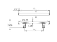 Padova Transitional Metal Pull BP65096AE