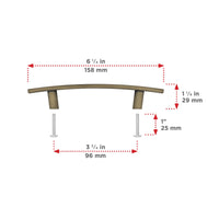 Padova Transitional Metal Pull BP65096AE