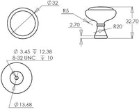 Candiac Traditional Metal Knob BP79032900