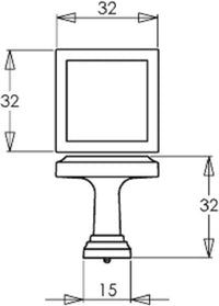 Mirabel Transitional Metal Knob BP79532AE