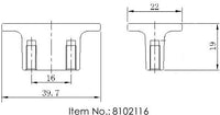 Flemingdon Contemporary Metal Knob BP8102116143