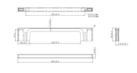 Armadale Modern Metal Pull BP8160128158