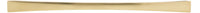 Silverthorn Contemporary Metal Pull BP821192CHBRZ