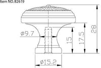 Châteauguay Traditional Metal Knob BP82465195